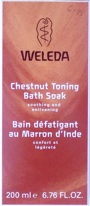 Weleda Chestnut Toning Bath Soak